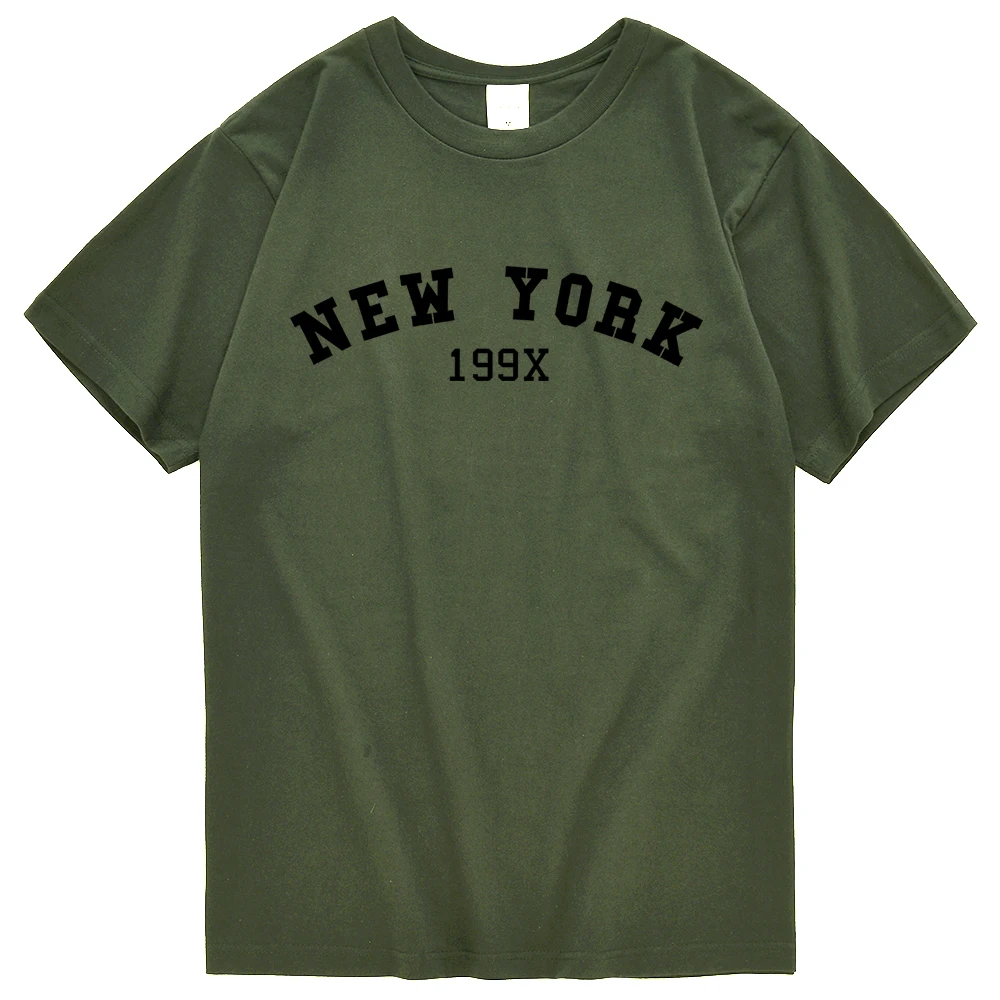New York 199X Personality Letter Print T Shirt For Men Harajuku O Neck T Shirt Alphabet Sport Tops Street Fashion Men Short Tees
New York 199X Personality Letter Print T Shirt For Men Harajuku O Neck T Shirt Alphabet Sport Tops Street Fashion Men Short Tees