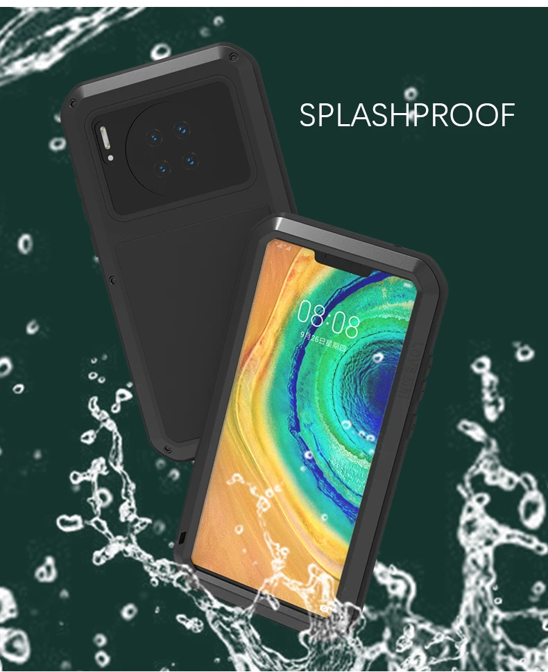 Мощный чехол Love Mei для Huawei Mate 30 Pro, ударопрочный грязеотталкивающий металлический бронированный чехол, чехол для телефона Huawei Mate 30 Pro, чехлы 6,39 дюйма
Мощный чехол Love Mei для Huawei Mate 30 Pro, ударопрочный грязеотталкивающий металлический бронированный чехол, чехол для телефона Huawei Mate 30 Pro, чехлы 6,39 дюйма