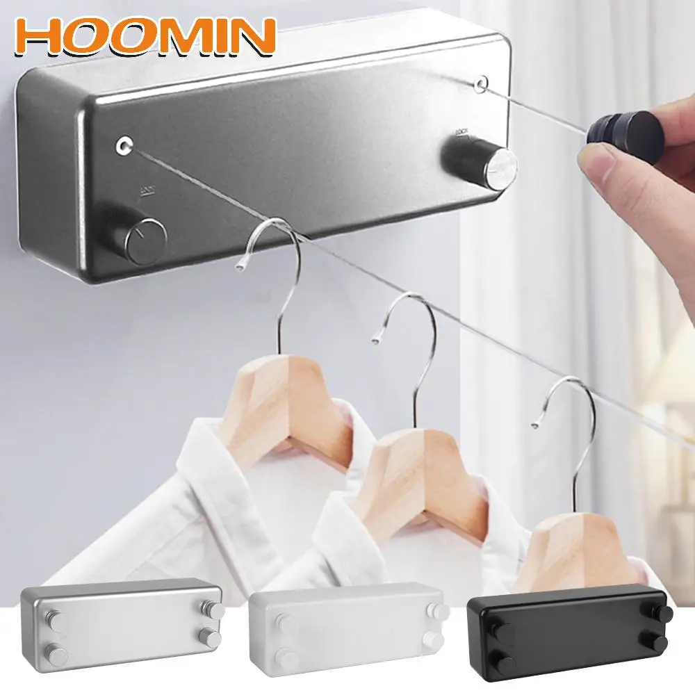 HOOMIN Stretchable Clothes Line 4.2m Clothesline Laundry Hanger Double Layer Retractable Clothes Drying Rack
HOOMIN Stretchable Clothes Line 4.2m Clothesline Laundry Hanger Double Layer Retractable Clothes Drying Rack