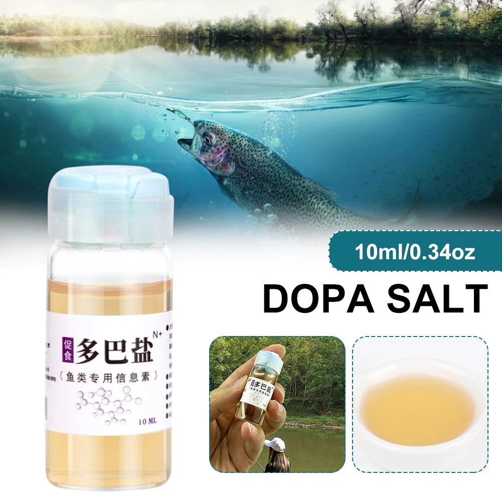 10ML Fish Attractant Dopa-Salt Shrimp Attractive Solution Hunger Hormone Liquid Bait for Metal Jig Soft Baits Spinner Spoon Lure
10ML Fish Attractant Dopa-Salt Shrimp Attractive Solution Hunger Hormone Liquid Bait for Metal Jig Soft Baits Spinner Spoon Lure