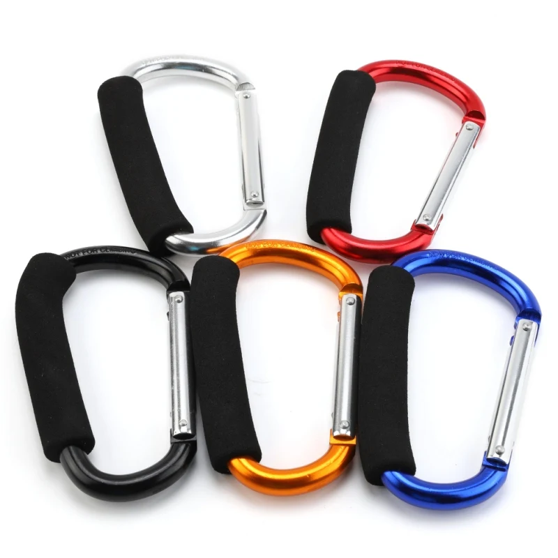 Outdoor D-shape Carabiner Buckle for Camping Climbing Quick-release Survival Soft Handle Shopping Hook Large Keychain Carabiner 
Outdoor D-shape Carabiner Buckle for Camping Climbing Quick-release Survival Soft Handle Shopping Hook Large Keychain Carabiner