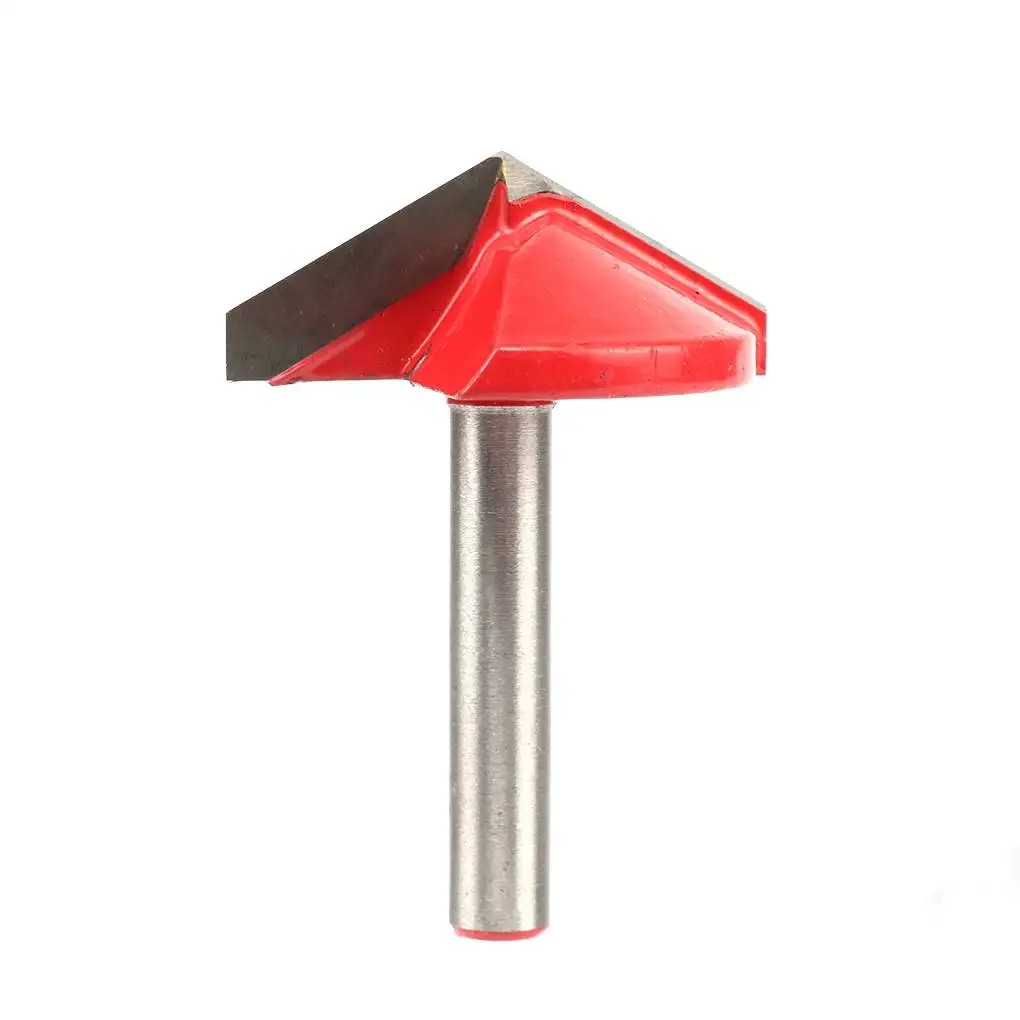 6mm V Bit Solid Tungsten Steel Mill Woodworking Milling Cutter 3D Wood Router Bit 90 120 150 Degrees
6mm V Bit Solid Tungsten Steel Mill Woodworking Milling Cutter 3D Wood Router Bit 90 120 150 Degrees