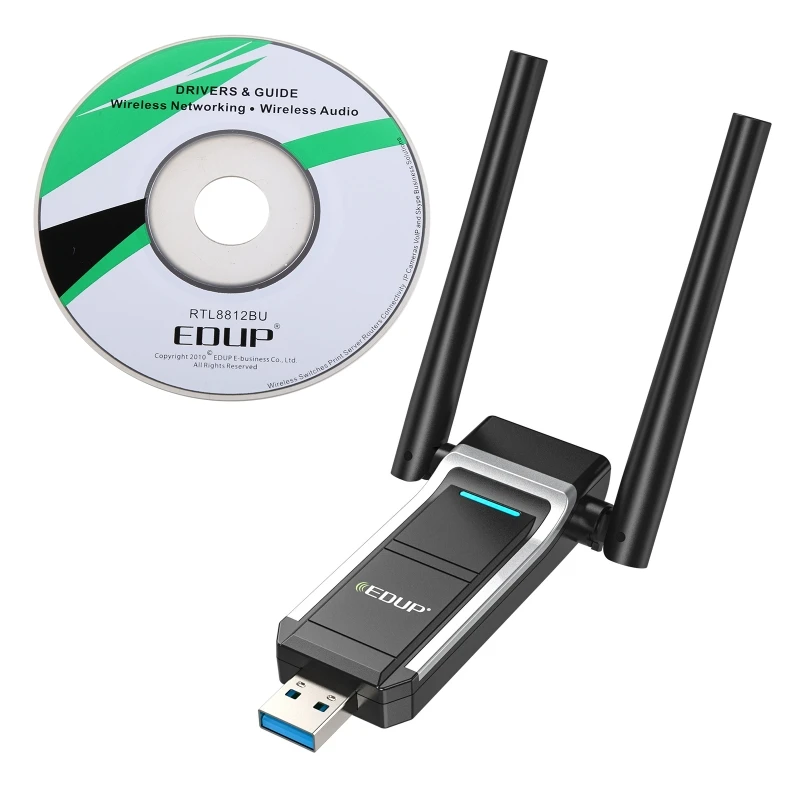 Wireless USB Wifi Adapter Dual Band 1200Mbps 2.4GHz 5.8GHz WiFi with 2 Antennas PC Computer Network Card Receiver Dropship
Wireless USB Wifi Adapter Dual Band 1200Mbps 2.4GHz 5.8GHz WiFi with 2 Antennas PC Computer Network Card Receiver Dropship