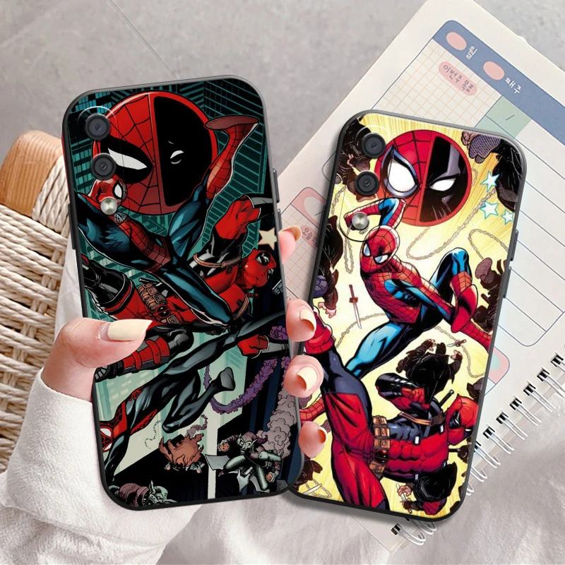 Marvel Spider-Man Phone Case For Samsung Galaxy S8 S8 PLus S9 S9 Plus S10 S10E S10 Lite 5G Plus Back Liquid Silicon Coque
Marvel Spider-Man Phone Case For Samsung Galaxy S8 S8 PLus S9 S9 Plus S10 S10E S10 Lite 5G Plus Back Liquid Silicon Coque