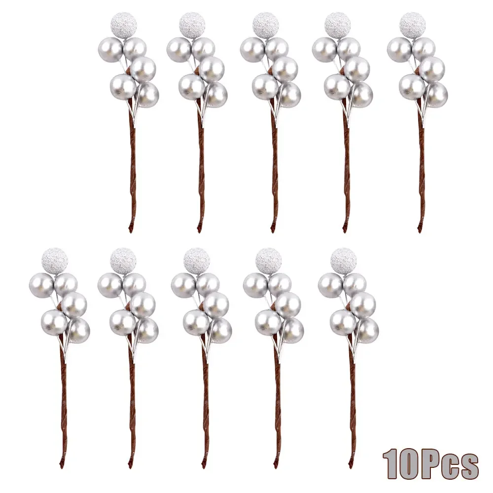 Рождественские ягоды для елки, 10 шт.
Рождественские ягоды для елки, 10 шт.