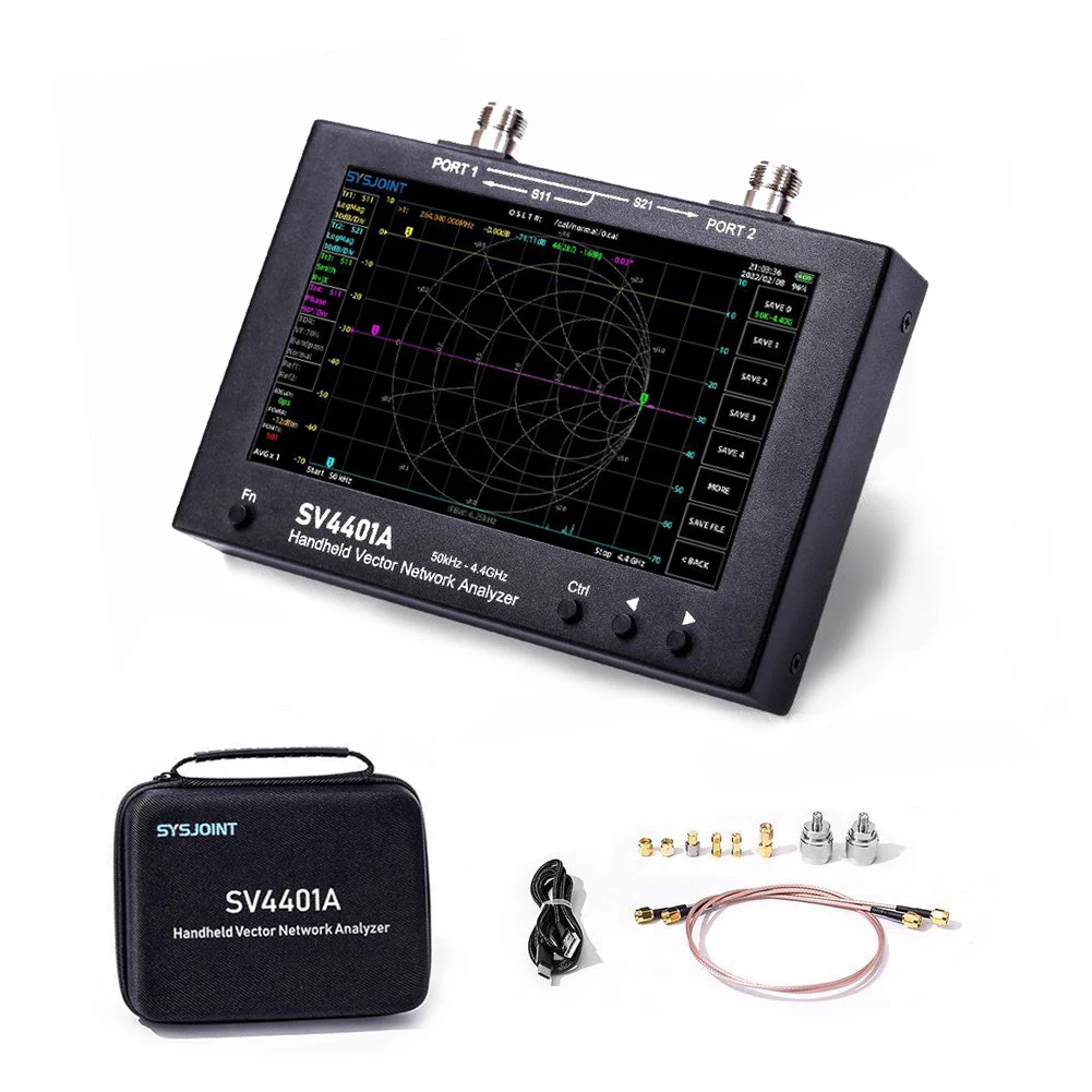 Векторный анализатор сети MF LF HF VHF UHF, 50 кГц-4,4 ГГц, с 7-дюймовым сенсорным экраном, 8 Гб встроенной картой памяти
Векторный анализатор сети MF LF HF VHF UHF, 50 кГц-4,4 ГГц, с 7-дюймовым сенсорным экраном, 8 Гб встроенной картой памяти
