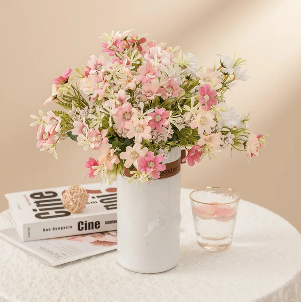 Wild Chrysanthemum Daisy Decorative Artificial Plant Eternal Pink Flowers Like Live for Farmhouse Event Wedding Decoration
Wild Chrysanthemum Daisy Decorative Artificial Plant Eternal Pink Flowers Like Live for Farmhouse Event Wedding Decoration