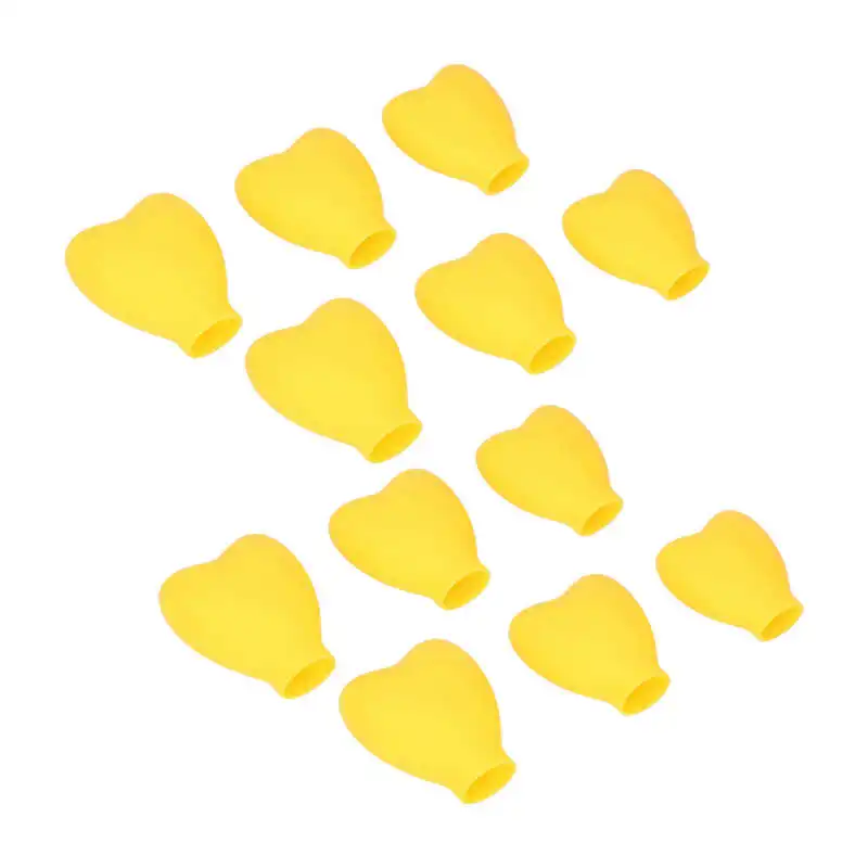 12 Pcs Makeup Brush Covers Yellow Heart Shape Soft Flexible Lightweight Silicone Cosmetic Brush Protectors
12 Pcs Makeup Brush Covers Yellow Heart Shape Soft Flexible Lightweight Silicone Cosmetic Brush Protectors