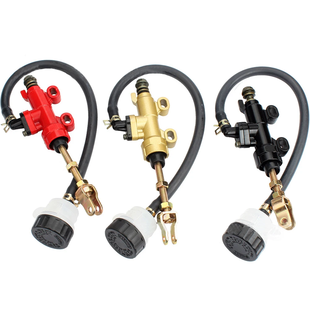 Universal Fitment High Quality Motorcycle Rear Brake Pump Foot Hydraulic Refit Rear Brake Master Cylinder Pump
Universal Fitment High Quality Motorcycle Rear Brake Pump Foot Hydraulic Refit Rear Brake Master Cylinder Pump