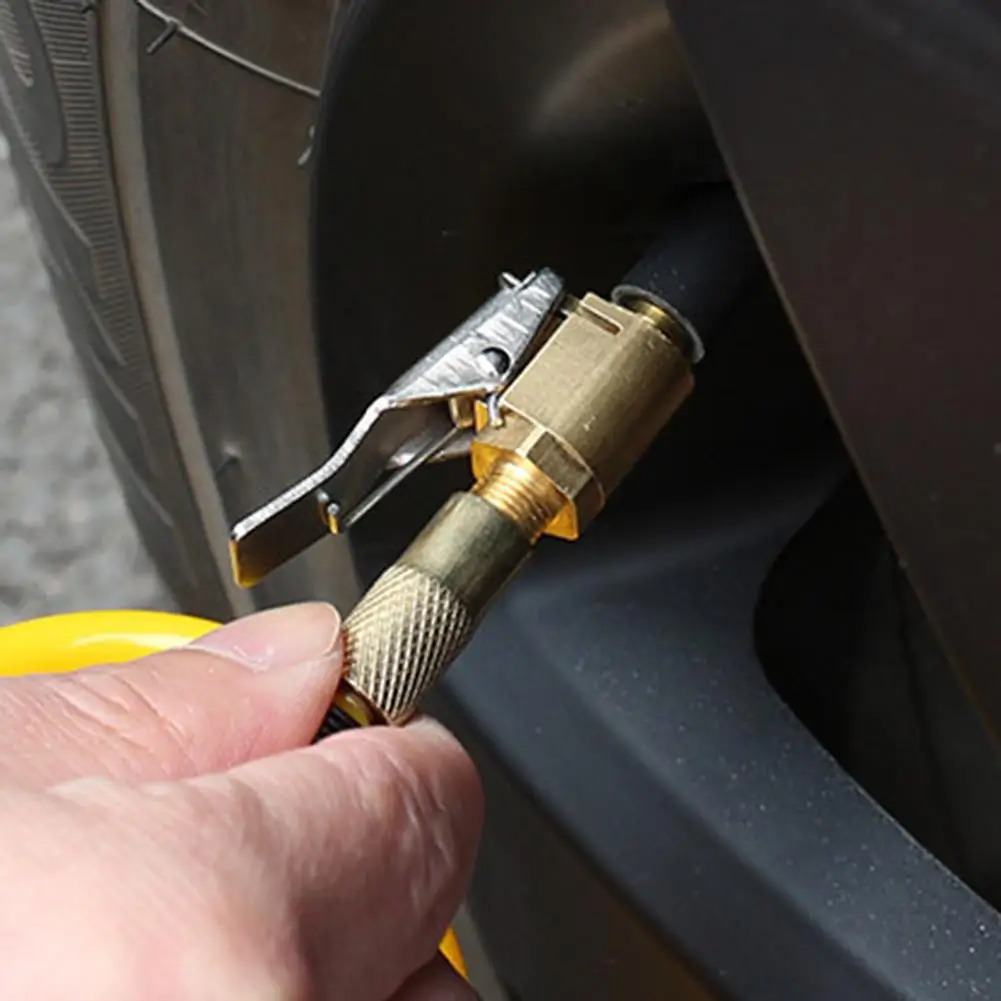 Car Air Chuck Closed Flow Lock On Tire Chuck with Clip for Inflator Gauge Compressor Fast Conversion Head Clip Type Nozzle
Car Air Chuck Closed Flow Lock On Tire Chuck with Clip for Inflator Gauge Compressor Fast Conversion Head Clip Type Nozzle
