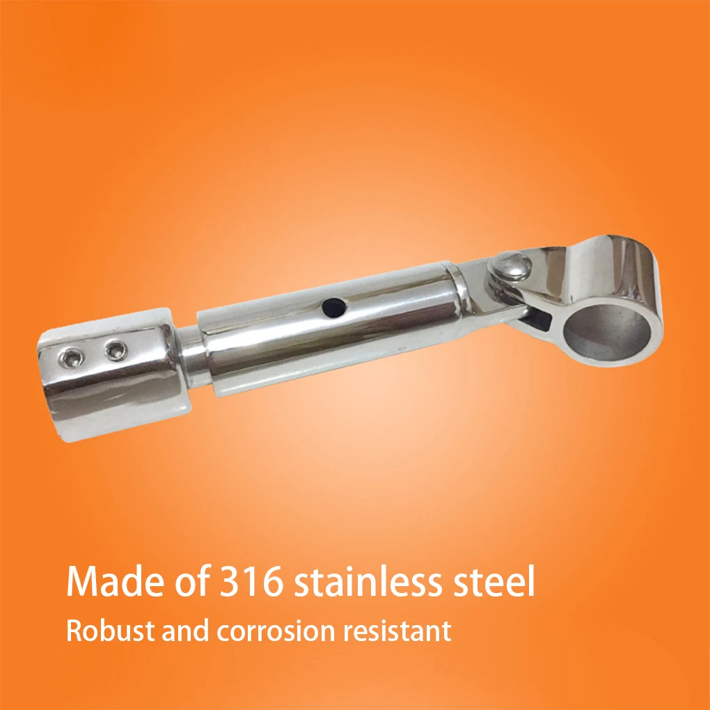 Rail Fitting Tube Connector Fine Workmanship Compact Size Exquisite Smooth Surface No Burrs Pipe Joint Boat Supplies
Rail Fitting Tube Connector Fine Workmanship Compact Size Exquisite Smooth Surface No Burrs Pipe Joint Boat Supplies