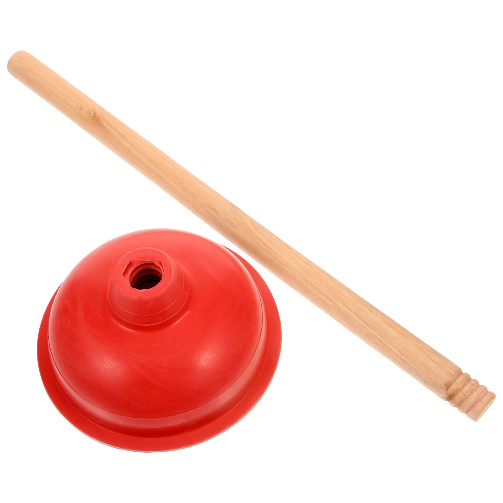 

Plumbing Fittings Bathroom Plunger Drain Cleaning Tool Toilet Sink Plungers Sanitary Wood Dormitory Small Heavy Duty