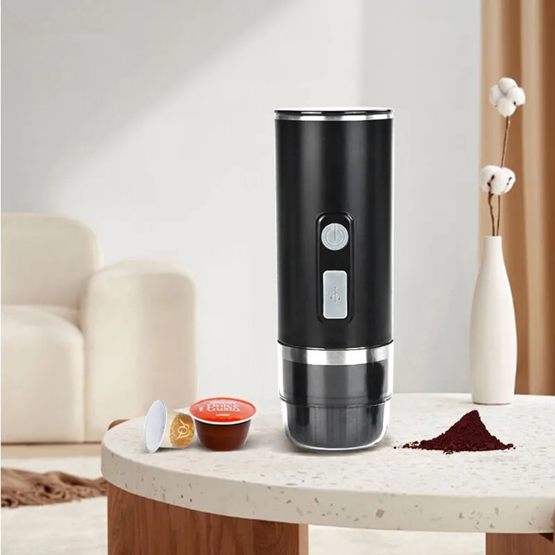 Portable Wireless Electric Coffee Machine Rechargeable Outdoor Travel Car Home Fully Automatic Coffee Maker for Camping Travel
Portable Wireless Electric Coffee Machine Rechargeable Outdoor Travel Car Home Fully Automatic Coffee Maker for Camping Travel
