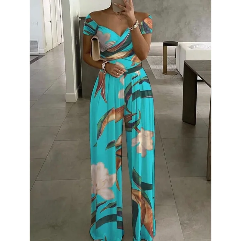 2022 Autumn New Women's Jumpsuit Casual High Waist Straight Leg Pants One Shoulder Printed Jumpsuit Overalls Monos Mujer
2022 Autumn New Women's Jumpsuit Casual High Waist Straight Leg Pants One Shoulder Printed Jumpsuit Overalls Monos Mujer