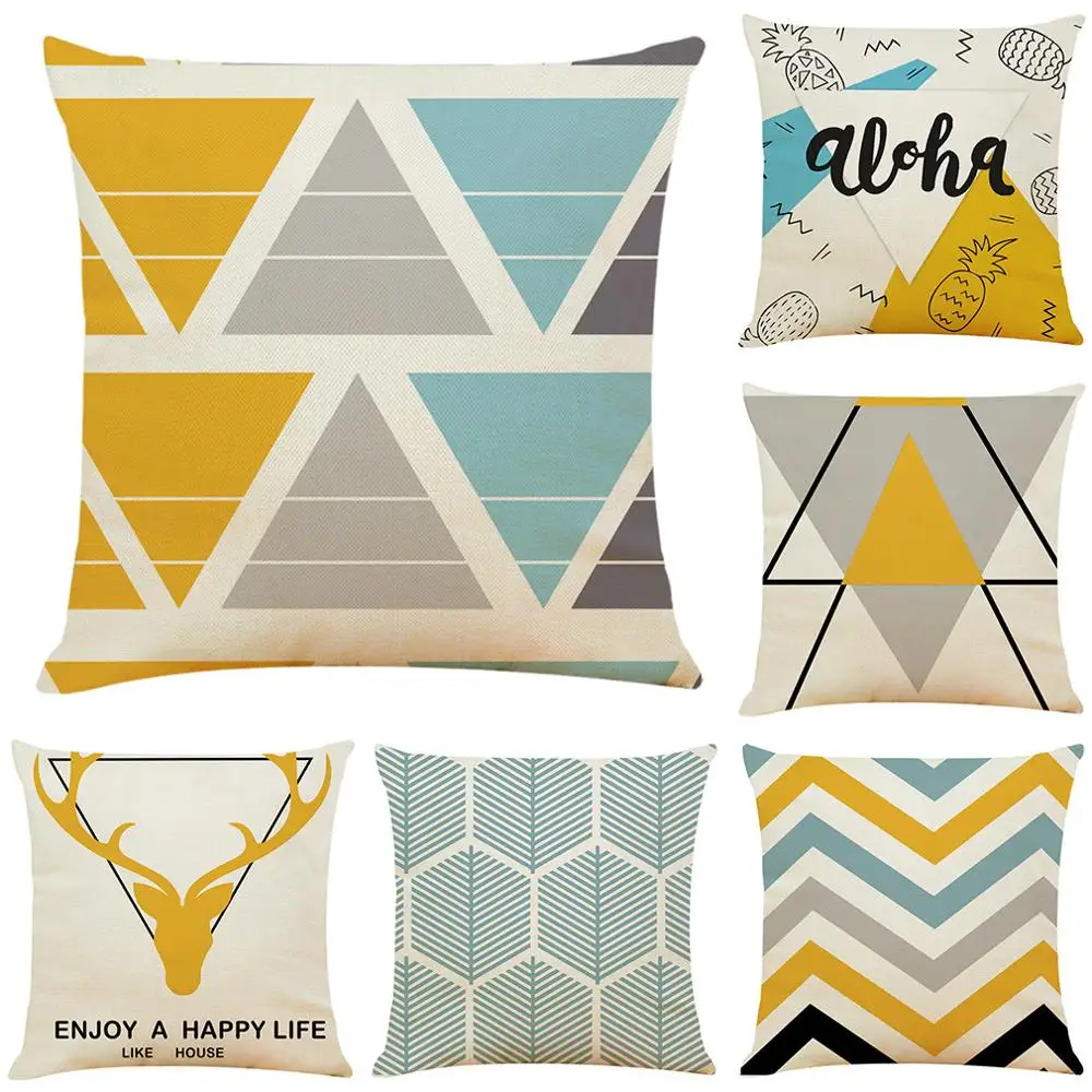 Sofa Country Creative Home Decor Geometric Deer Cushion Yellow Geometric Decor Pillow Pillowcase
Sofa Country Creative Home Decor Geometric Deer Cushion Yellow Geometric Decor Pillow Pillowcase