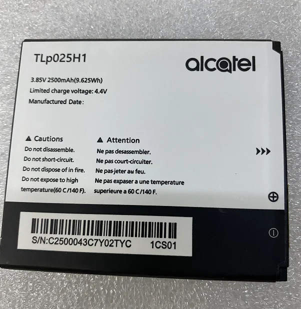 Для Alcatel TCL One Touch Pop 4 мобильный телефон Battery Tlp025h1 
Для Alcatel TCL One Touch Pop 4 мобильный телефон Battery Tlp025h1