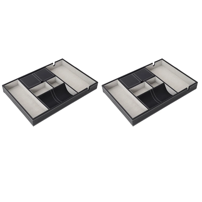 2X Valet Tray For Men, EDC Tray, Nightstand Organizer, Table Organizer, Charging Station, Catch All, Dresser Tray
2X Valet Tray For Men, EDC Tray, Nightstand Organizer, Table Organizer, Charging Station, Catch All, Dresser Tray
