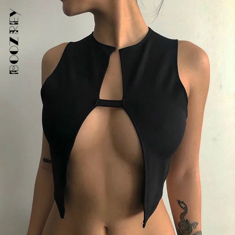 BoozRey Summer 2022 Solid Round Neck Pullover Tops Sleeveless Casual Women's Top Vest Hollow Crop Top Women Y2k Girls Short Tees
BoozRey Summer 2022 Solid Round Neck Pullover Tops Sleeveless Casual Women's Top Vest Hollow Crop Top Women Y2k Girls Short Tees