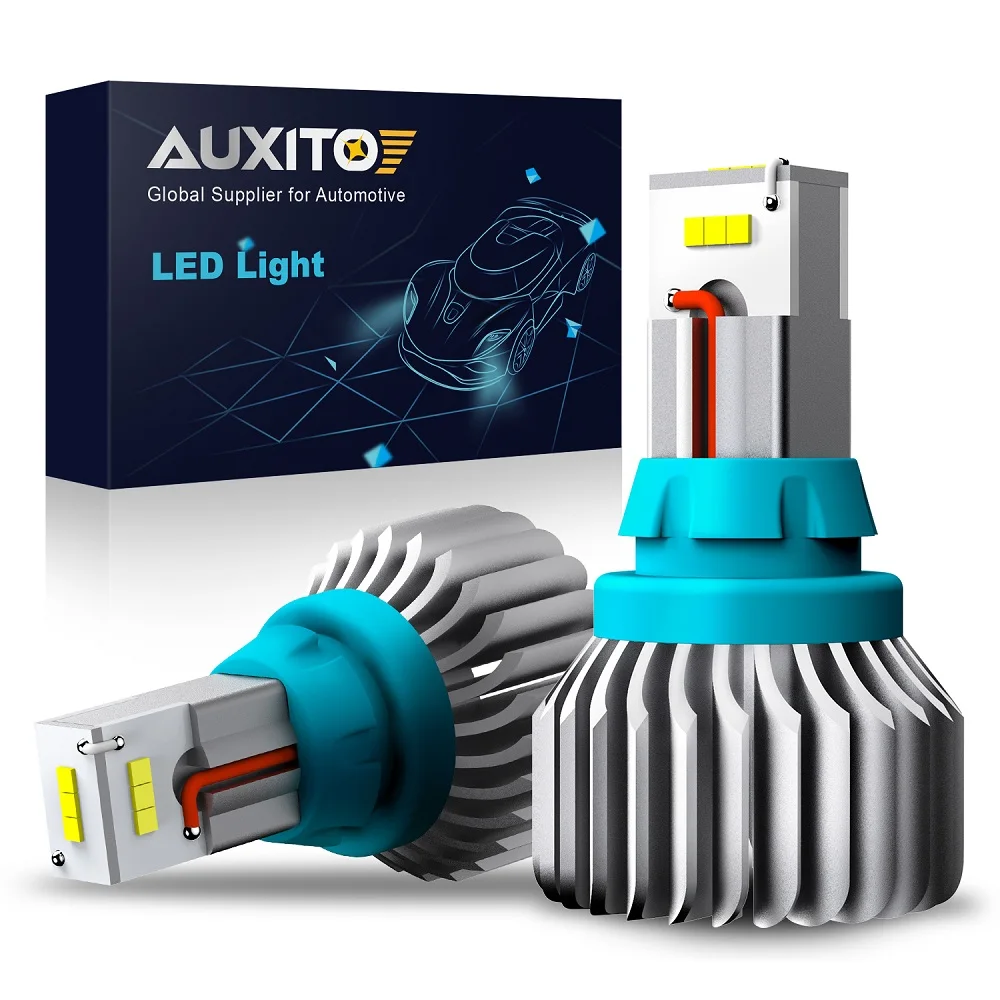 

AUXITO 2Pcs T15 W16W Super LED Canbus Error Free T16 912 921 Bulb CSP Chips LED Light Car Signal Backup Reserve Lights Tail Lamp