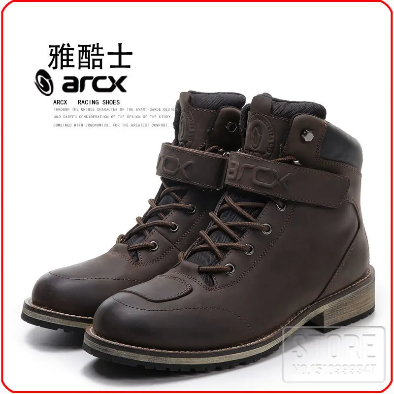 ARCX Motorcycle Waterproof Boots Motorboats Leisure Moto Boats Motorbike Touring shoes Outdoor motobotinki Motorcycle Boots
ARCX Motorcycle Waterproof Boots Motorboats Leisure Moto Boats Motorbike Touring shoes Outdoor motobotinki Motorcycle Boots