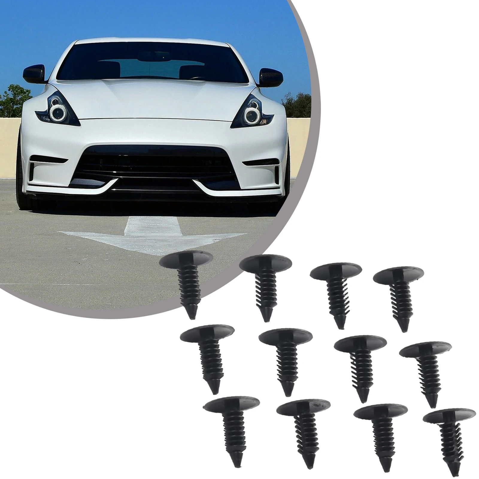 Easy Installation 20Pcs 8mm Hole Car Clips Fender Bumper Shield Retainer Plastic Rivet Push Pin Simple and Effortless Setup
Easy Installation 20Pcs 8mm Hole Car Clips Fender Bumper Shield Retainer Plastic Rivet Push Pin Simple and Effortless Setup