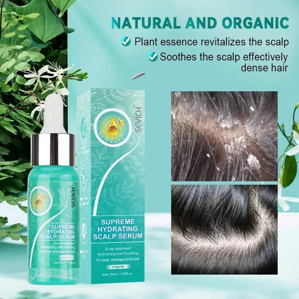 30ml Organic Anti-Dandruff And Exfoliating Scalp Treatment Serum Anti-Itch Smoothing Anti-Loss Hair Scalp Repair Serum Hair Care
30ml Organic Anti-Dandruff And Exfoliating Scalp Treatment Serum Anti-Itch Smoothing Anti-Loss Hair Scalp Repair Serum Hair Care