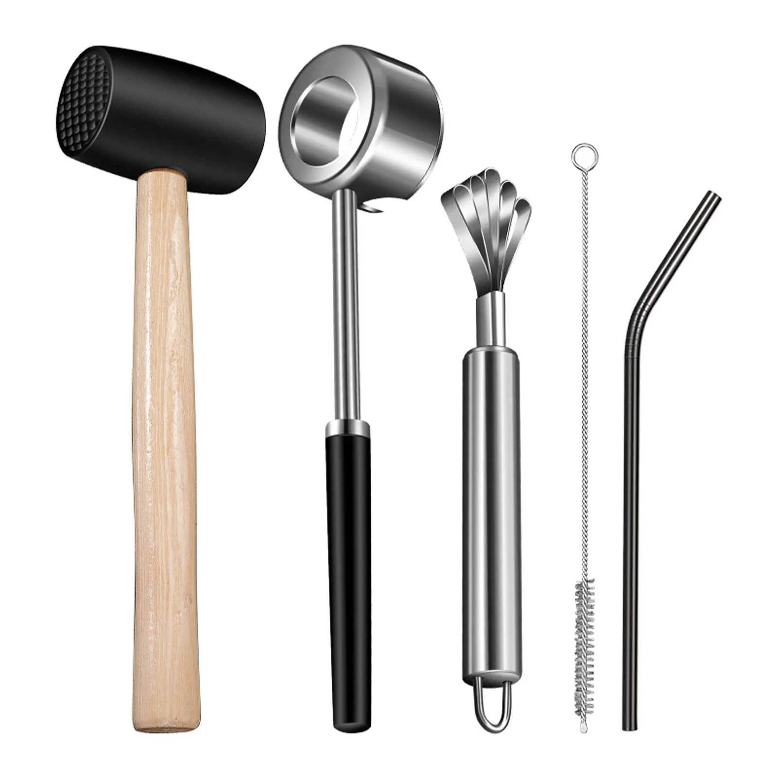 Coconut Opener Tool Set Coconut Opener Hammer Stainless Steel Coconut Opener Tools And Rubber Mallet Easily Open Coconut Shells
Coconut Opener Tool Set Coconut Opener Hammer Stainless Steel Coconut Opener Tools And Rubber Mallet Easily Open Coconut Shells