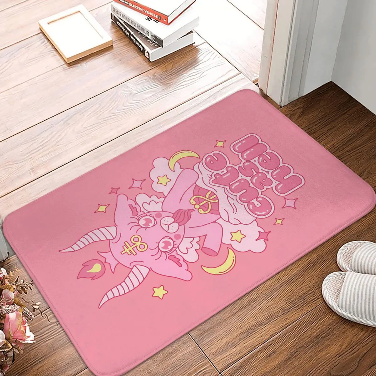 Cute As Hell Doormat Rug carpet Mat Footpad Bath mat Non-slip toilet Balcony Parlor durable Washable
Cute As Hell Doormat Rug carpet Mat Footpad Bath mat Non-slip toilet Balcony Parlor durable Washable