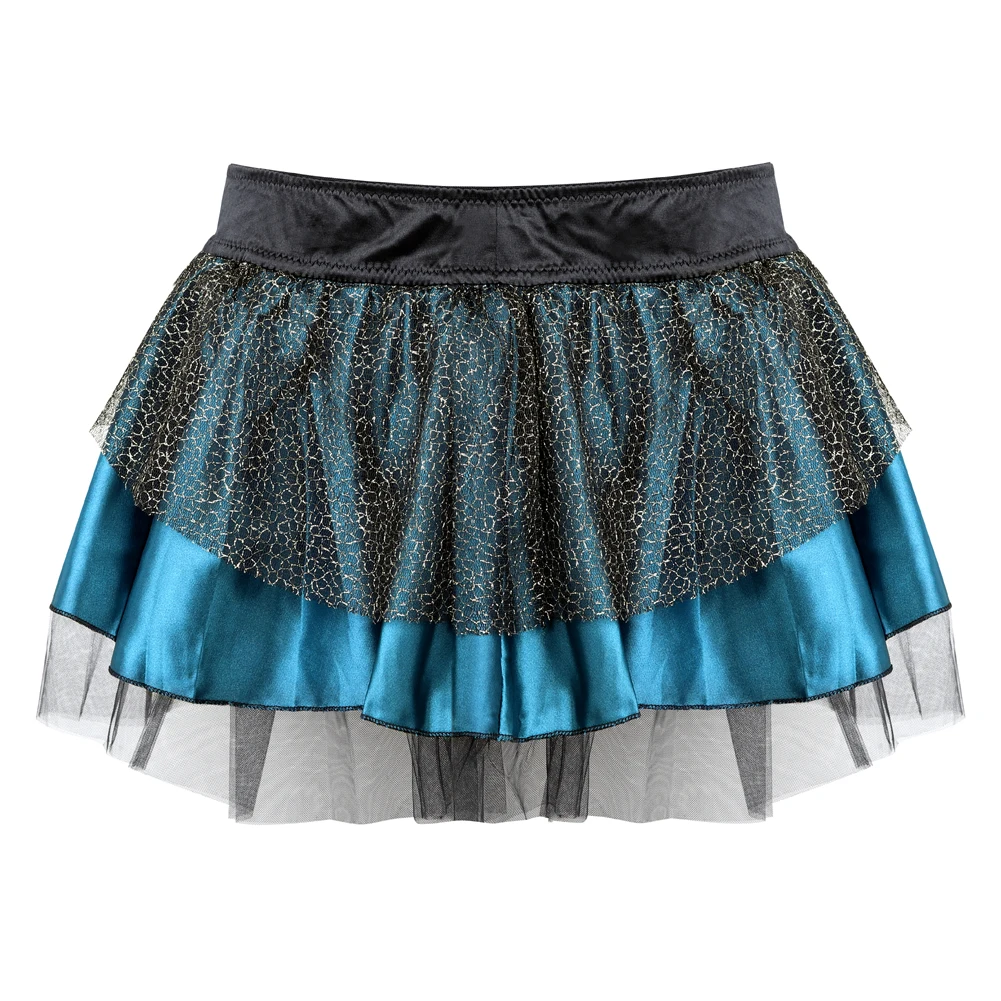 Sexy Peacock Lace Skirt Burlesque Costumes Gothic Ruffled Tutu Skirt For Women Matching Corset Plus Size Pleated Dance Skirts
Sexy Peacock Lace Skirt Burlesque Costumes Gothic Ruffled Tutu Skirt For Women Matching Corset Plus Size Pleated Dance Skirts