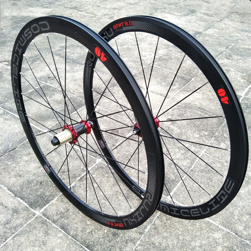 Ultralight Bike WheelSet 4 Bearing V Brake 700C Aluminium Alloy Rim Center Tube Carbon Fiber 40mm Racing Bicycle Wheel Set MZYYH
Ultralight Bike WheelSet 4 Bearing V Brake 700C Aluminium Alloy Rim Center Tube Carbon Fiber 40mm Racing Bicycle Wheel Set MZYYH