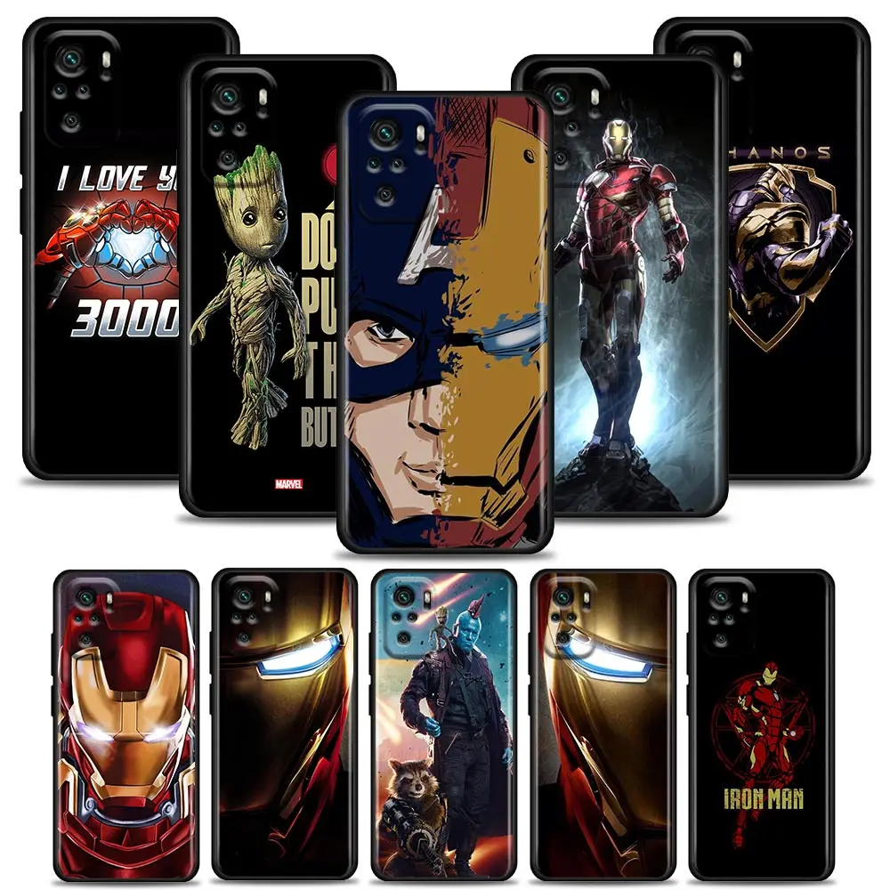 MARVEL Phone Case for Redmi 10 9 9A 9C 9i K20 K30 K40 Plus Note 10 11 Pro Case Soft Silicone Cover Groot Thanos iron man Marvel
MARVEL Phone Case for Redmi 10 9 9A 9C 9i K20 K30 K40 Plus Note 10 11 Pro Case Soft Silicone Cover Groot Thanos iron man Marvel