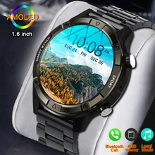 2023 New 4G Memory Smart Watch AMOLED 454*454 HD Always Display The Time Bluetooth Call TWS Music Men Smartwatch For Android ios
