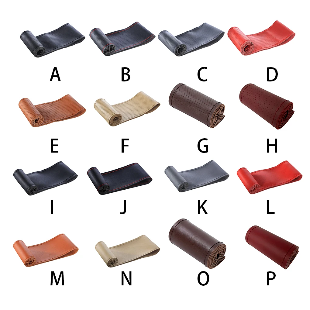 Car Steering Wheel Cover Antislip Protector Vehicle Decoration Automobile Upgrade Modified Accessories Type 2 Wine Red
Car Steering Wheel Cover Antislip Protector Vehicle Decoration Automobile Upgrade Modified Accessories Type 2 Wine Red