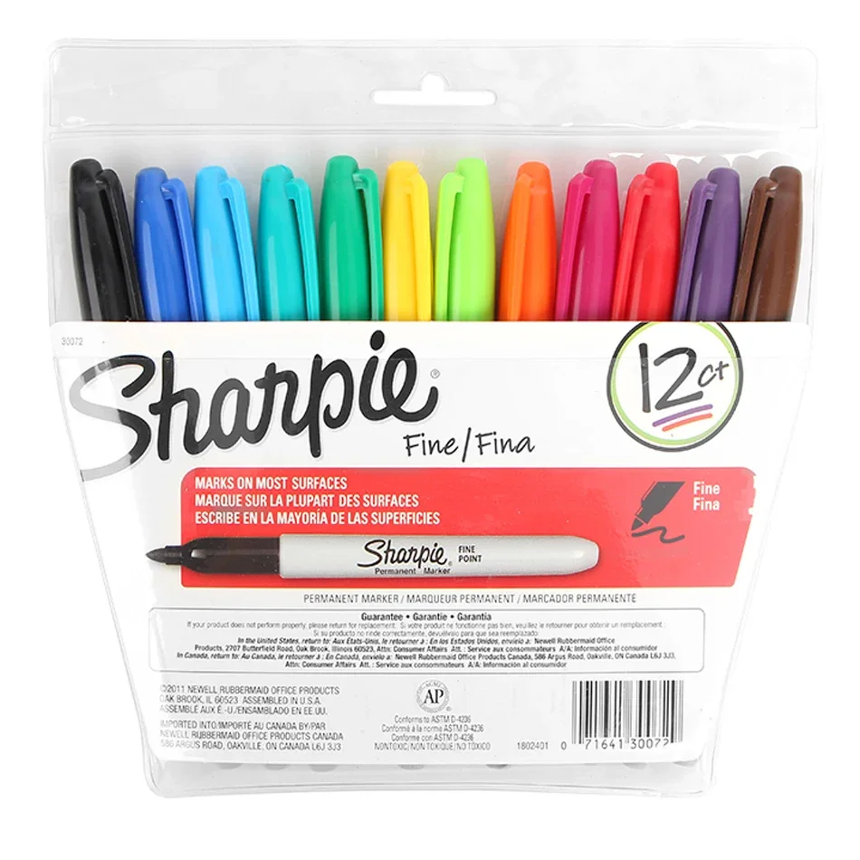 Sharpie набор маркеров 12/24 цветов 
Sharpie набор маркеров 12/24 цветов