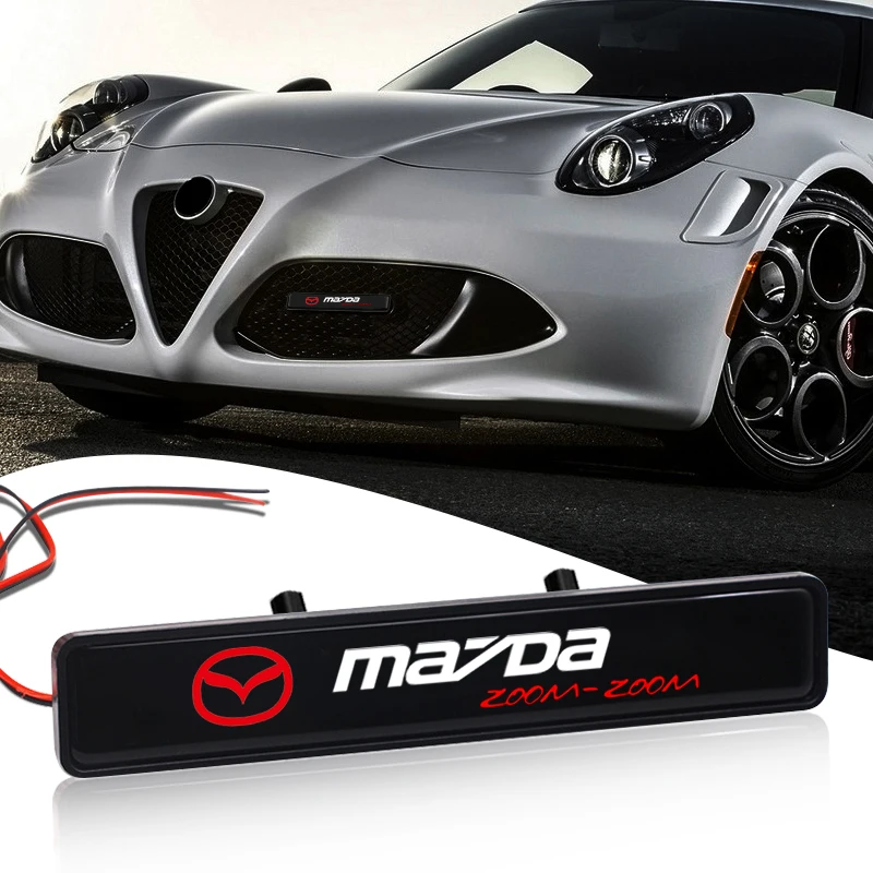 1pcs Car Styling Front Hood Grille Emblem LED Decorative Light for Mazda 3 5 6 323 626 CX-3 CX-4 CX-5 CX-7 CX9 Axela 6 RX8 7 MX3
1pcs Car Styling Front Hood Grille Emblem LED Decorative Light for Mazda 3 5 6 323 626 CX-3 CX-4 CX-5 CX-7 CX9 Axela 6 RX8 7 MX3