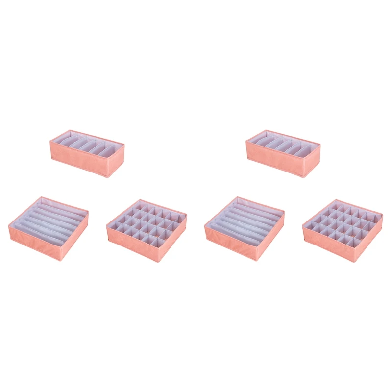 6PCS Drawer Storage Boxes Organisers Collapsible Closet For Underwear Drawer Divider Foldable Socks Tie Organizer
6PCS Drawer Storage Boxes Organisers Collapsible Closet For Underwear Drawer Divider Foldable Socks Tie Organizer