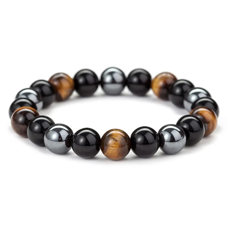Beaded artificial tiger eye stone bracelet black magnet bracelet from men and women's bracelet lovers bracelet wholesale
Beaded artificial tiger eye stone bracelet black magnet bracelet from men and women's bracelet lovers bracelet wholesale
