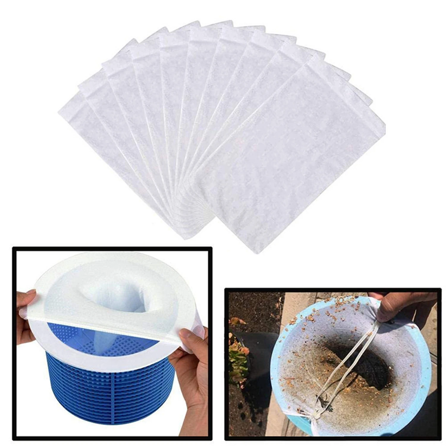 5/10Pcs/Set Filter Storage Pool Skimmer Socks Nylon Swimming Pool Filter Socks For Baskets Skimmers White Pool Supply
5/10Pcs/Set Filter Storage Pool Skimmer Socks Nylon Swimming Pool Filter Socks For Baskets Skimmers White Pool Supply