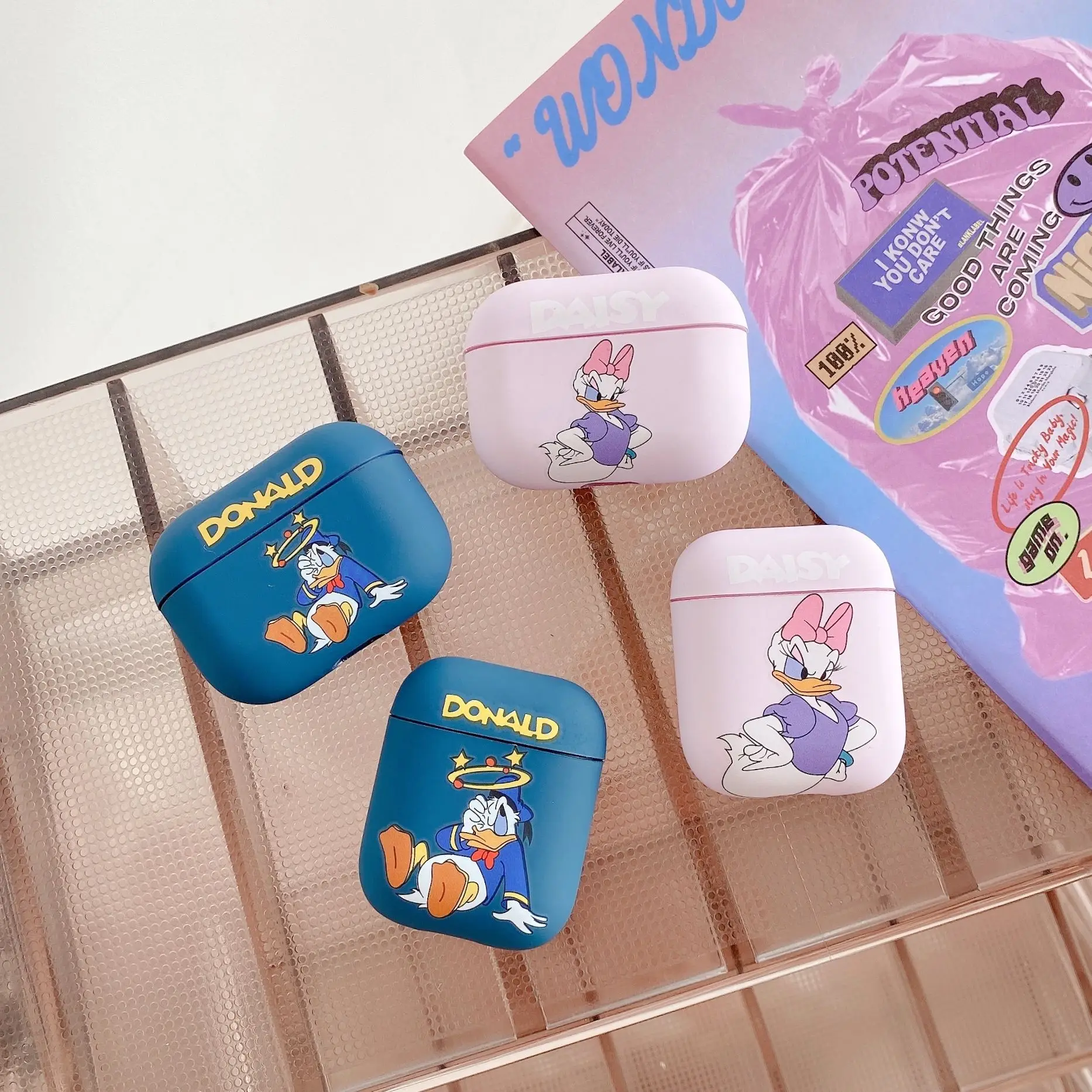 Cartoon Duck Earphone Case AirPods 1 Case Apple AirPods 2 Case Cover AirPods Pro Case IPhone Earbuds Accessories Air Pods Case
Cartoon Duck Earphone Case AirPods 1 Case Apple AirPods 2 Case Cover AirPods Pro Case IPhone Earbuds Accessories Air Pods Case