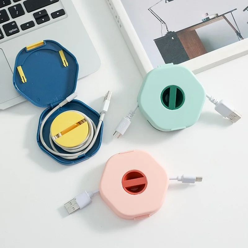 Multifunctional Portable Rotatable Data Cable Storage Box Earphone Cable Sorting Box Charger Winding Box Cord Management Holder
Multifunctional Portable Rotatable Data Cable Storage Box Earphone Cable Sorting Box Charger Winding Box Cord Management Holder