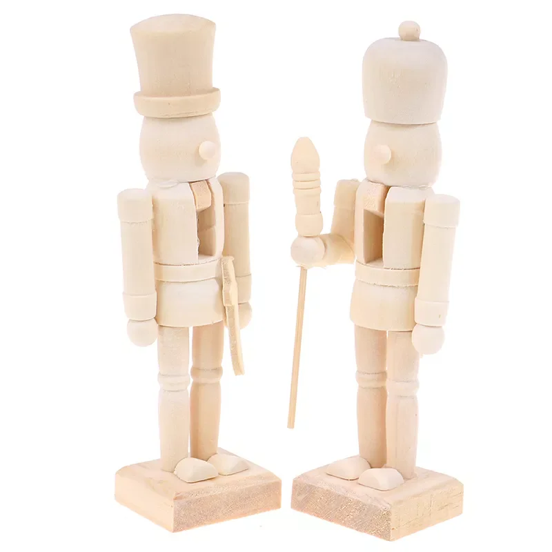 6Pcs Wooden White Embryo Nutcracker Doll Soldier Miniature Figurines Handcraft DIY Puppet Ornaments Home Decor Toy
6Pcs Wooden White Embryo Nutcracker Doll Soldier Miniature Figurines Handcraft DIY Puppet Ornaments Home Decor Toy