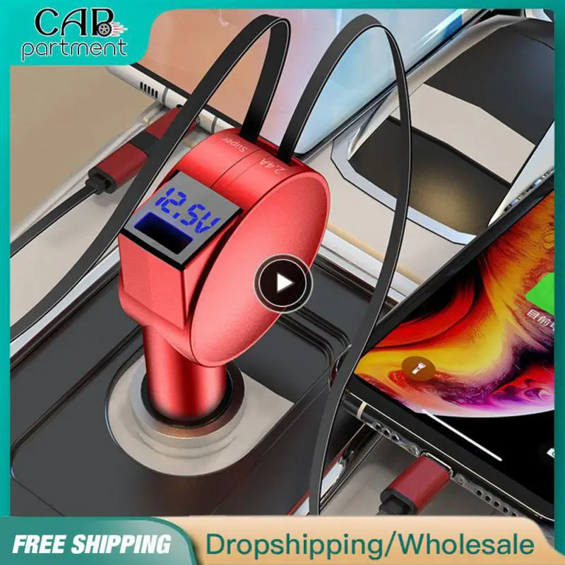 Multifunctional Retractable Car Charger Super Fast Charger Portable Super Fast Charger Simultaneous Charging 3 In 1 Car Adapter
Multifunctional Retractable Car Charger Super Fast Charger Portable Super Fast Charger Simultaneous Charging 3 In 1 Car Adapter