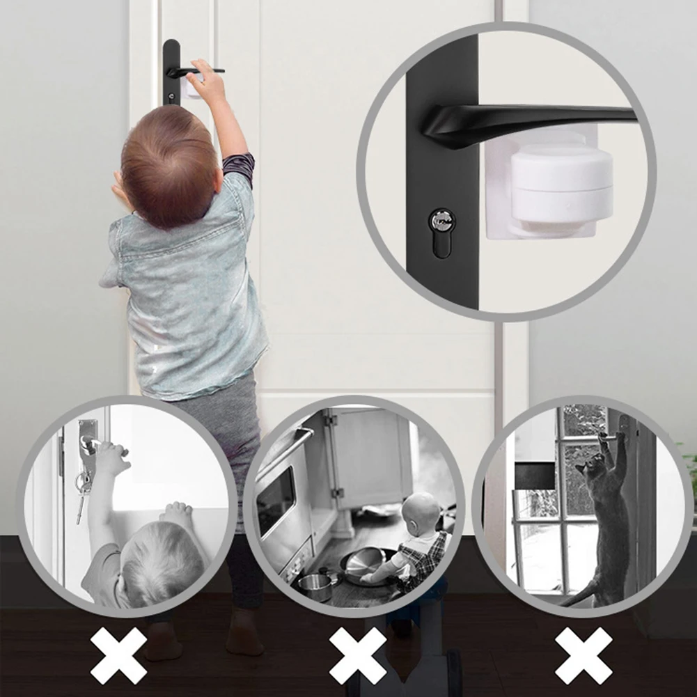 Universal ABS Protection Device for Children Safety ABS Anti-open Handle Locks Door Lever Lock Baby Kids Safety Doors Lock
Universal ABS Protection Device for Children Safety ABS Anti-open Handle Locks Door Lever Lock Baby Kids Safety Doors Lock