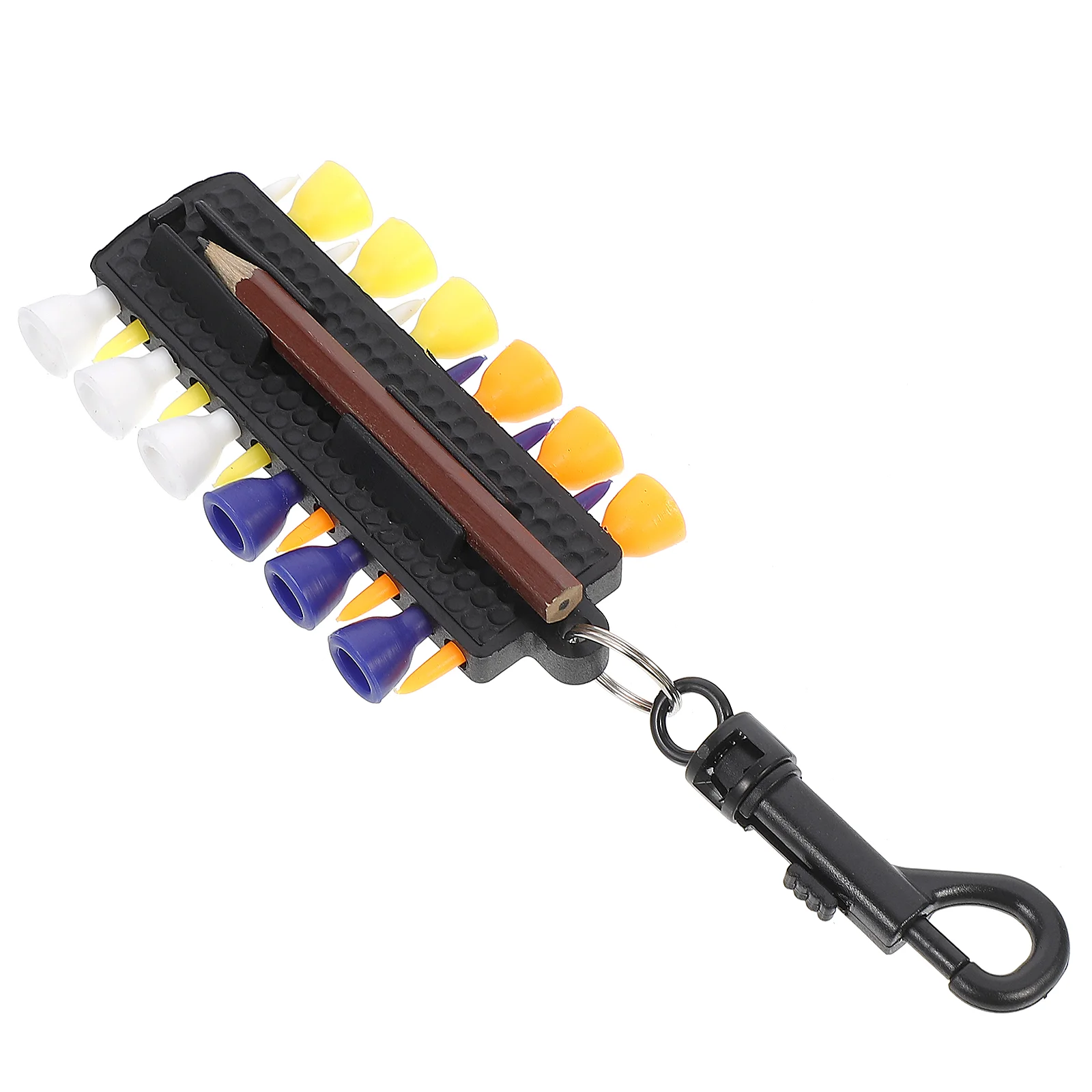 Tee Holder with Marker Multifunctioanal Keeper with Set Divot Toll with Keychain Great Gift to
Tee Holder with Marker Multifunctioanal Keeper with Set Divot Toll with Keychain Great Gift to