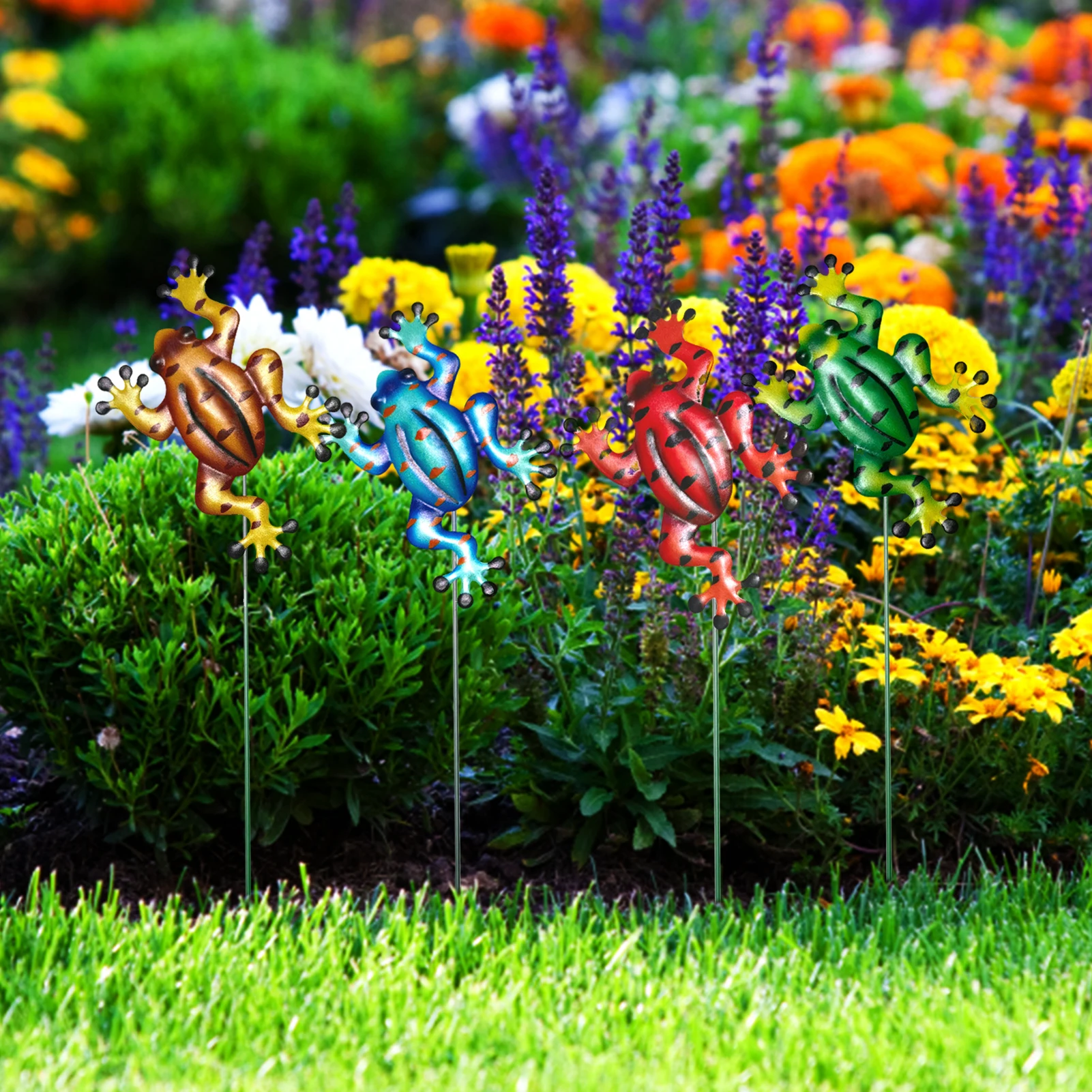 4Pcs Garden Decorations Outdoor Frog Stakes Outdoor Yard Planter Flower Pot Bed Garden Decor Yard Art Garden Flower Pot Decor
4Pcs Garden Decorations Outdoor Frog Stakes Outdoor Yard Planter Flower Pot Bed Garden Decor Yard Art Garden Flower Pot Decor