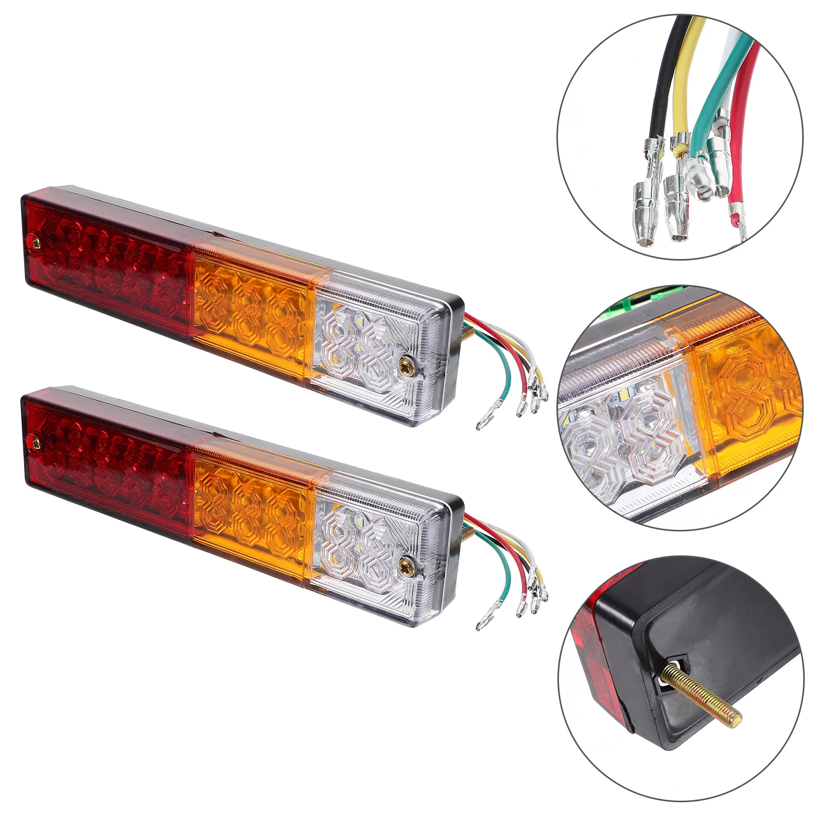 1 Pair HL-F-081 Trailer Tail Light 10-30V LED Trailer Lights Signal Running Lamp for Trucks Trailers
1 Pair HL-F-081 Trailer Tail Light 10-30V LED Trailer Lights Signal Running Lamp for Trucks Trailers