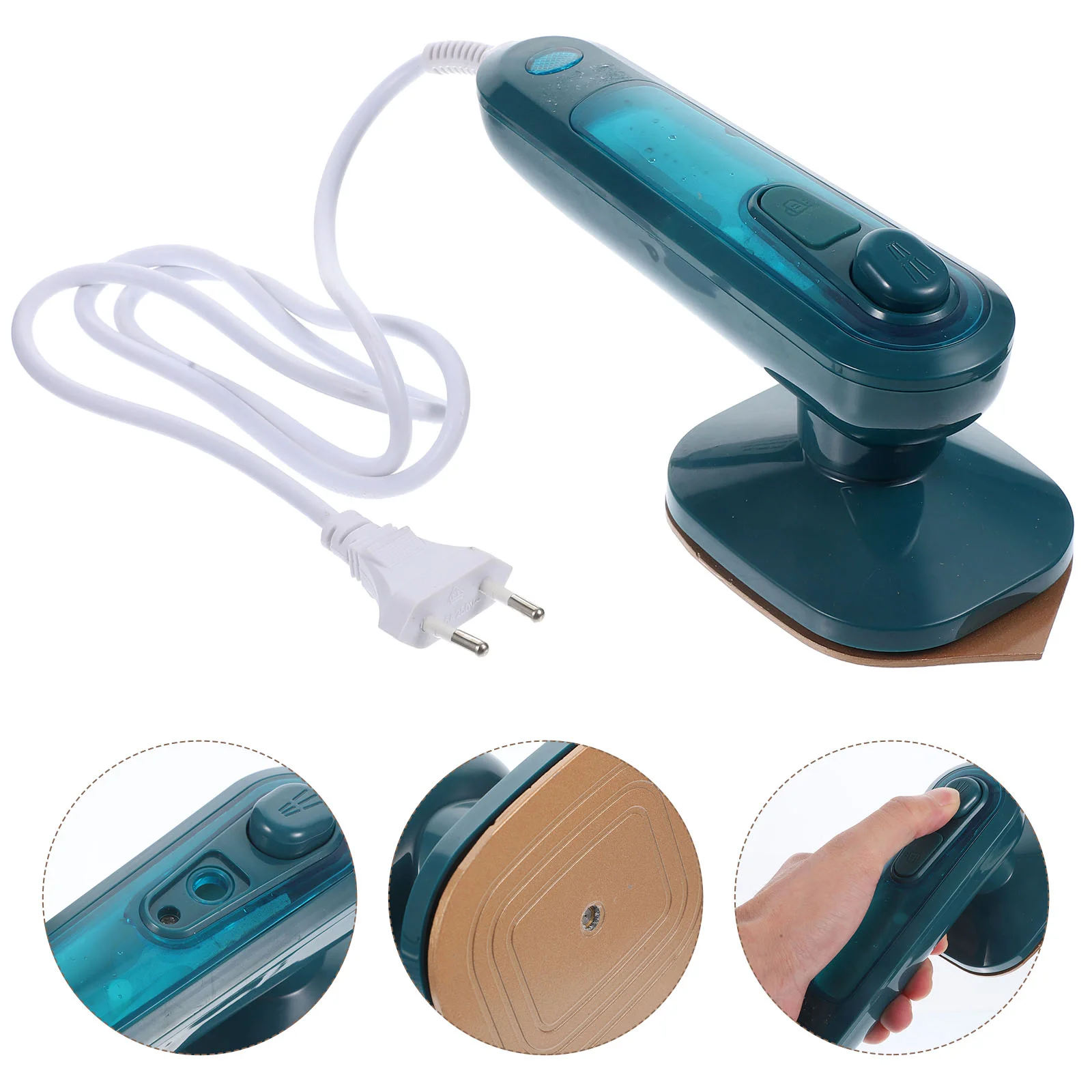 Travel Steam Iron for Clothes Portable Steamer Handheld Steamer Iron Mini Hand Held Garmet Steamer (US Plug)
Travel Steam Iron for Clothes Portable Steamer Handheld Steamer Iron Mini Hand Held Garmet Steamer (US Plug)