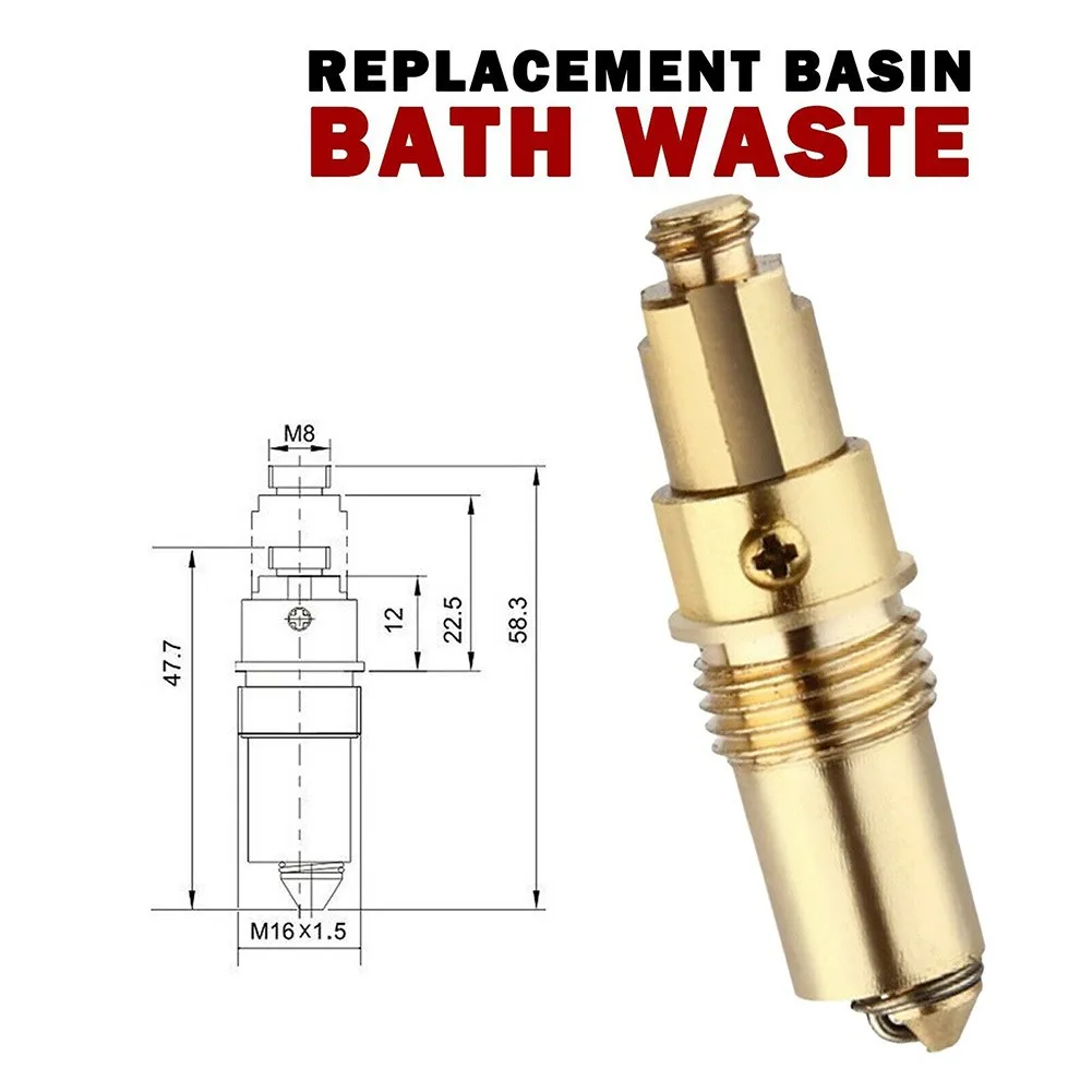 A1112 Replacement Basin Sink Water Sealing Cover Bath Waste Easy Pop Up Click Clack Plug Bolt Spring Drains Accessories
A1112 Replacement Basin Sink Water Sealing Cover Bath Waste Easy Pop Up Click Clack Plug Bolt Spring Drains Accessories