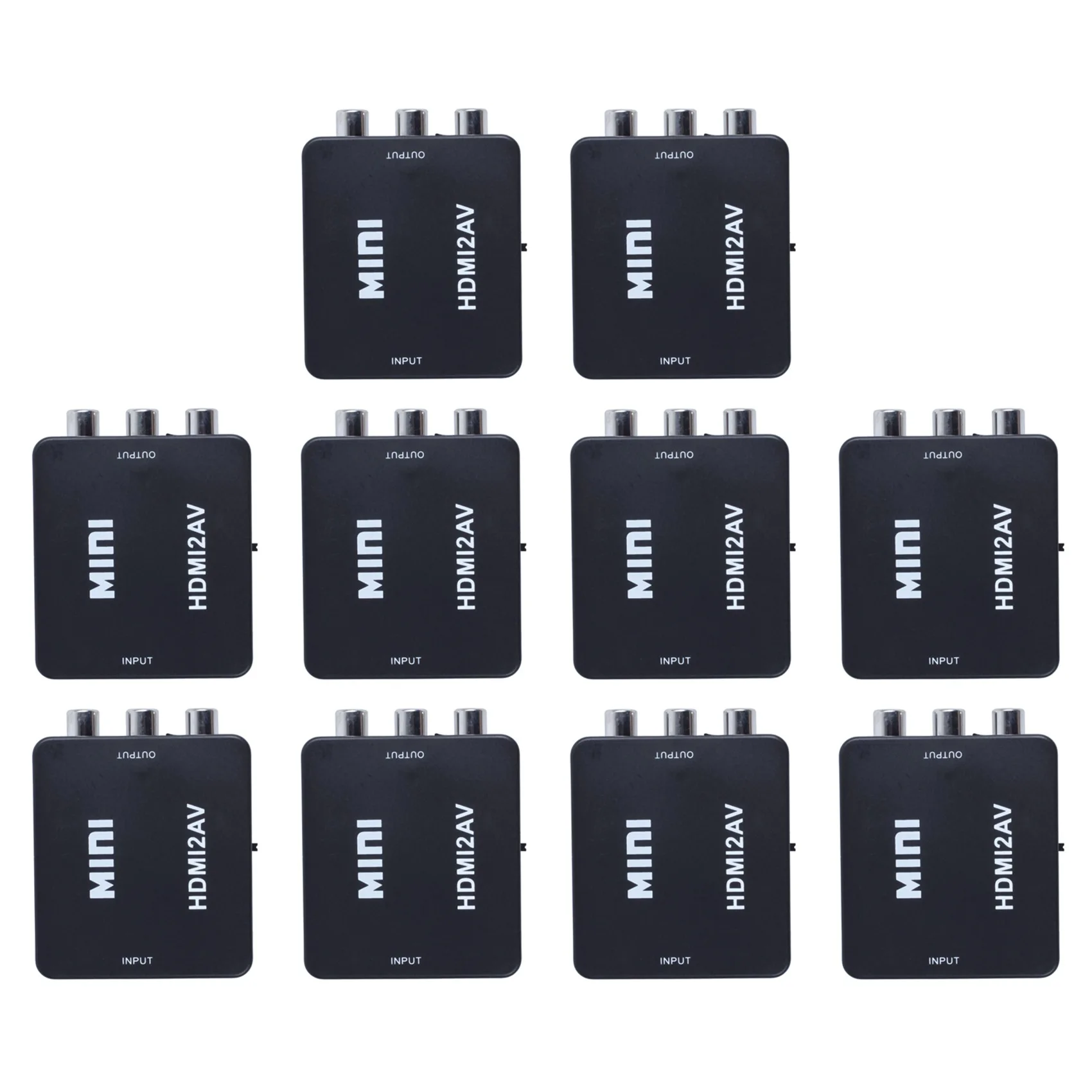 10X мини HDMI к 3RCA CVBS композитный видео AV конвертер адаптер ТВ PS3 VHS VCR DVD черный
10X мини HDMI к 3RCA CVBS композитный видео AV конвертер адаптер ТВ PS3 VHS VCR DVD черный