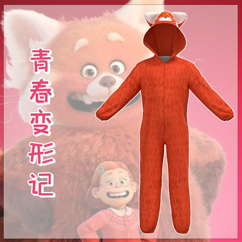 Turning Red Procyon Lotor Racoon Mei Cartoon Cosplay Costumes Kids Unisex Jumpsuits Bodysuit Halloween Party Pajamas
Turning Red Procyon Lotor Racoon Mei Cartoon Cosplay Costumes Kids Unisex Jumpsuits Bodysuit Halloween Party Pajamas